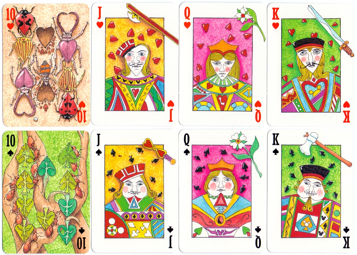 Peter Wood’s “2000Pips” Transformation pack of playing cards (1999)