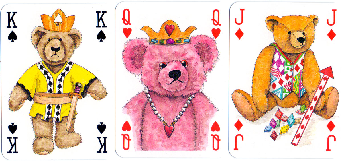The Teddy Bear Transformation Deck (1994) designed by Peter Wood The Teddy Bear Transformation Deck (1994) designed by Peter Wood