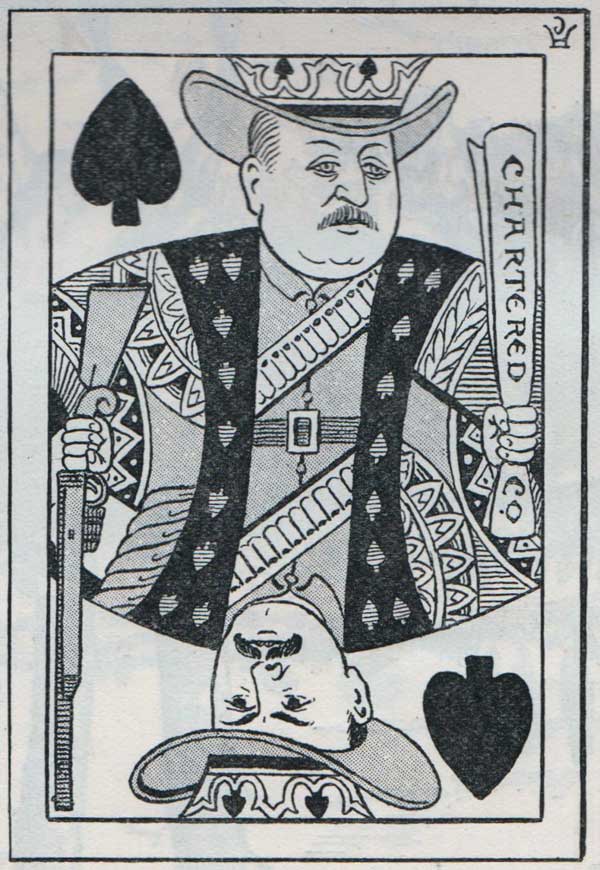 Mr Punch’s Playing Cards, March 1896