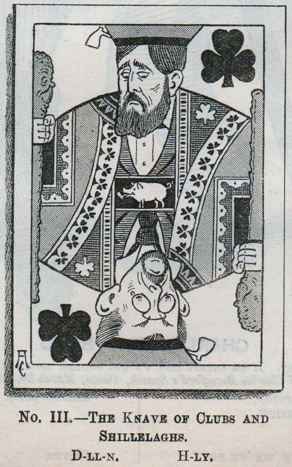 Mr Punch’s Playing Cards, March 1896
