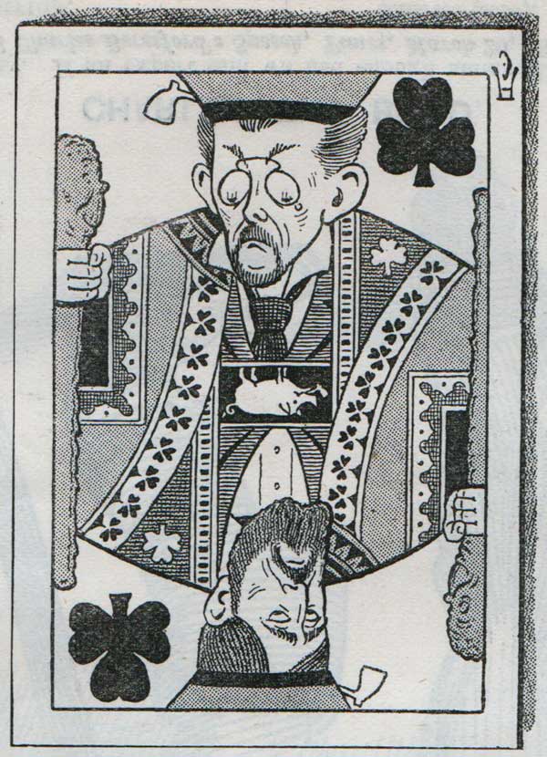 Mr Punch’s Playing Cards, March 1896