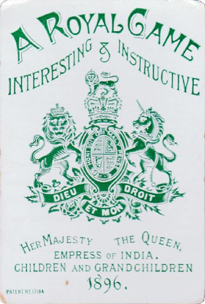 A Royal Game published by A. Collier, London, c.1896