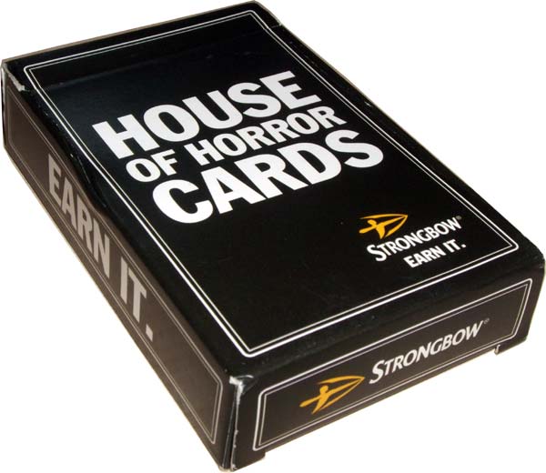 ‘House of Horror’ deck published by Strongbow cider, 2015