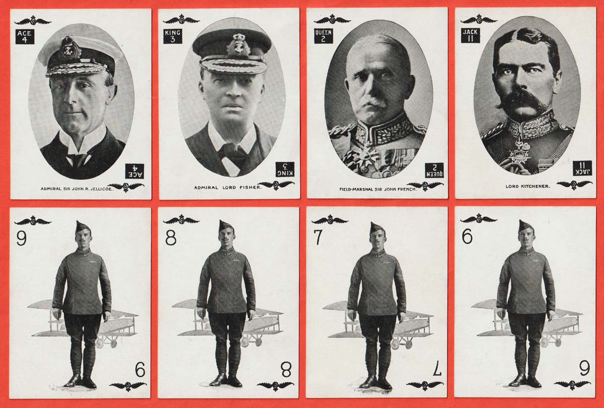 Catch the Kaiser card game by Valentine & Sons, Ltd, Dundee & London, UK, c1918