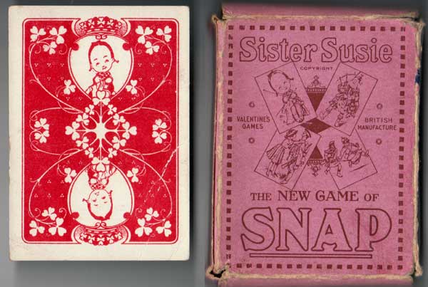 Sister Susie Snap published by Valentine & Sons Ltd, c.1915