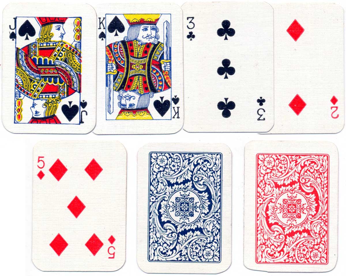 Wix Miniature Playing Cards for Kensitas c.1935