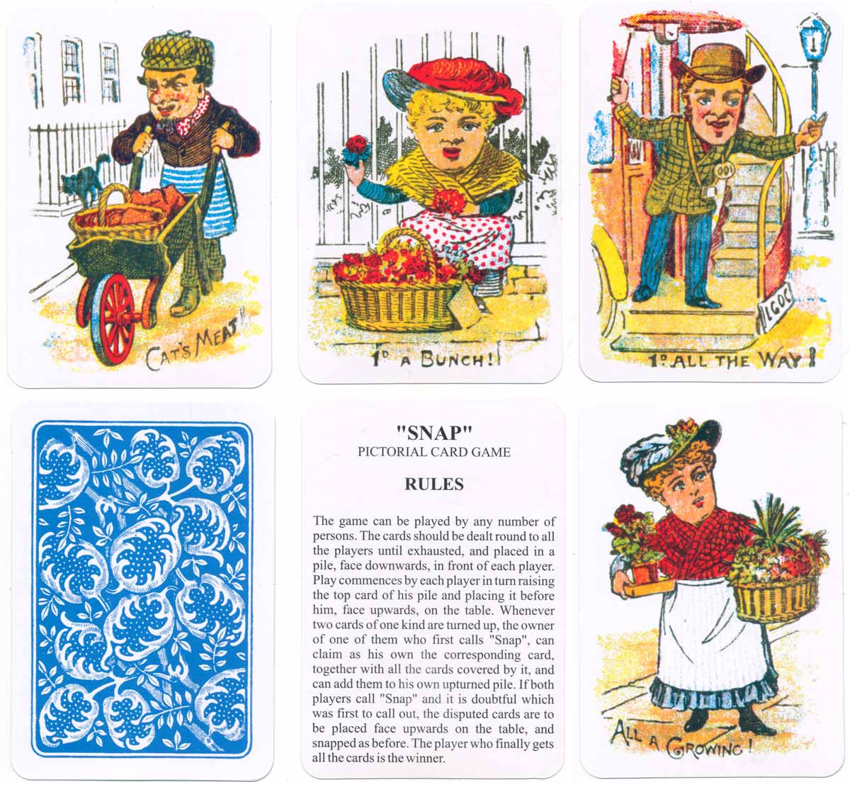 Woolley & Co ‘Snap’ (c.1905) re-print published by Russimco (cards made in China), 2008