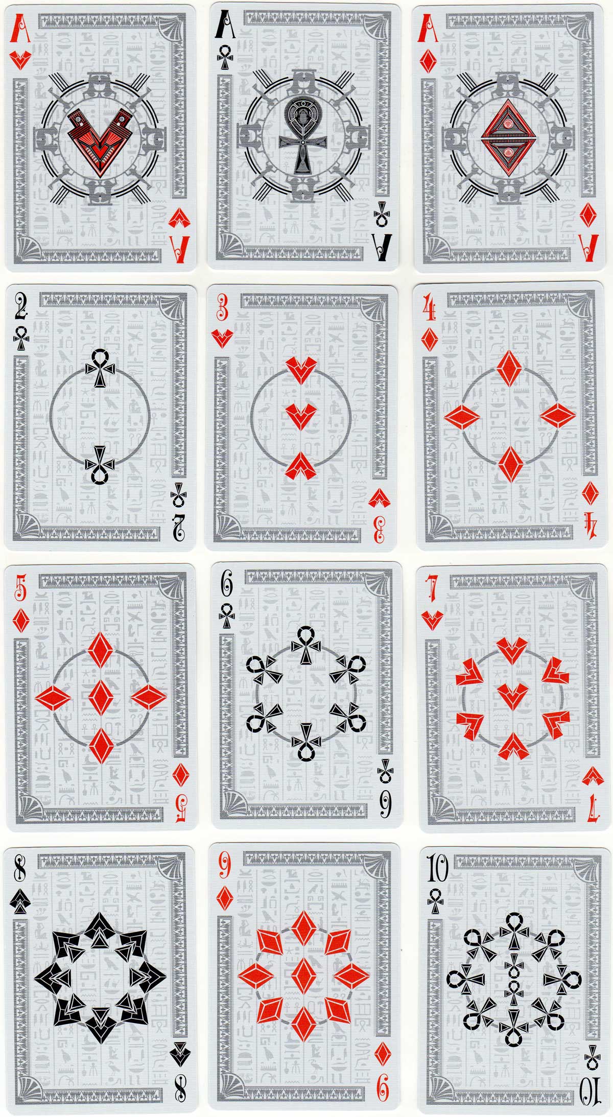 Gods of Egypt playing cards published by SPCC, 2018 Gods of Egypt playing cards published by SPCC, 2018