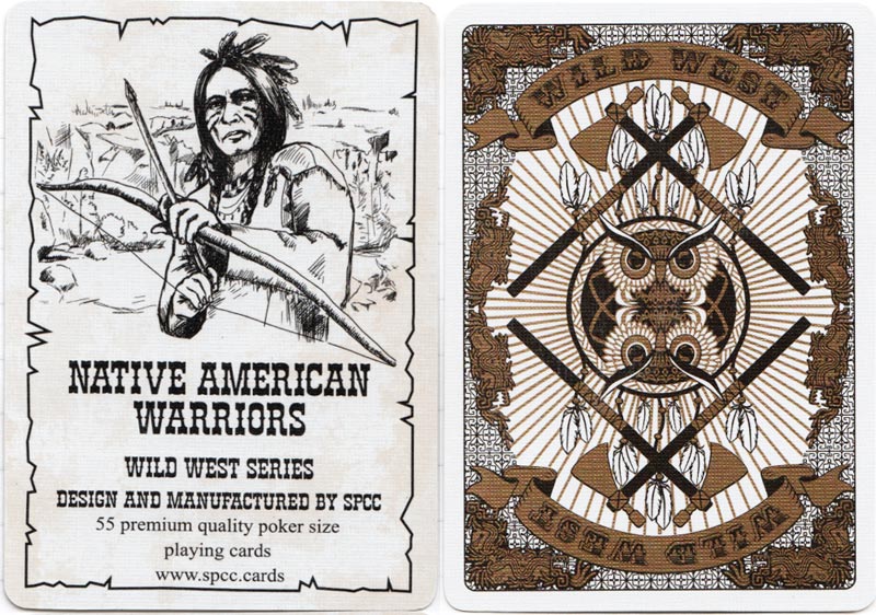 Native American Warriors from the Wild West Series published by SPCC, 2018