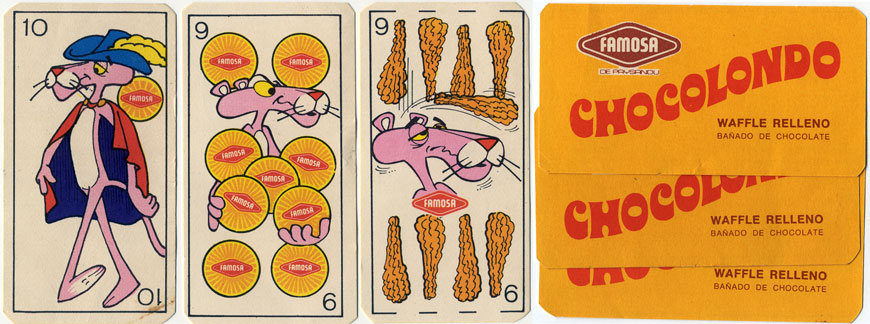 Chocolondo advertising cards