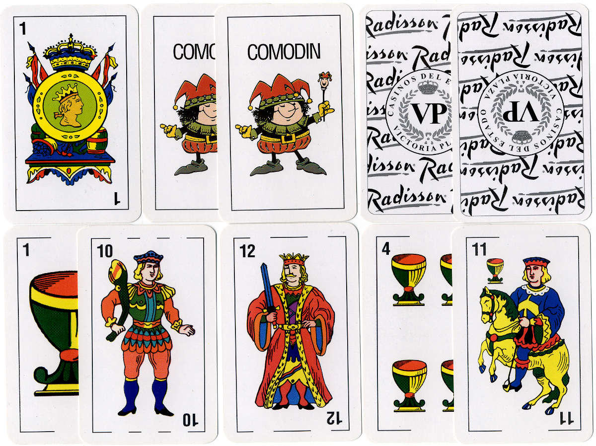 Playing cards for Radisson Hotels - Casinos del Estado - Victoria Plaza, Montevideo, Uruguay, c.2009