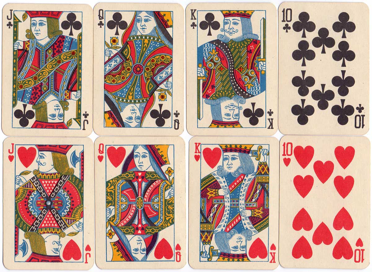 ‘The Monkey’ playing cards  by M.C. de Casabó Ltda, c.1950