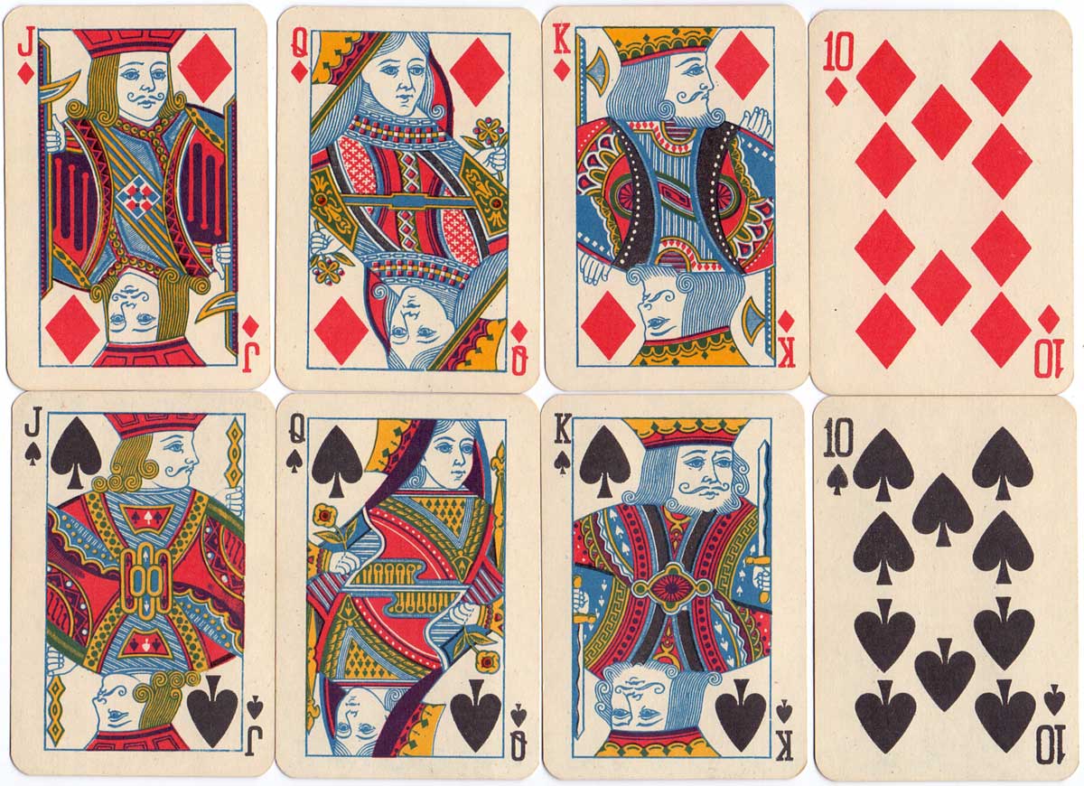 ‘The Monkey’ playing cards  by M.C. de Casabó Ltda, c.1950