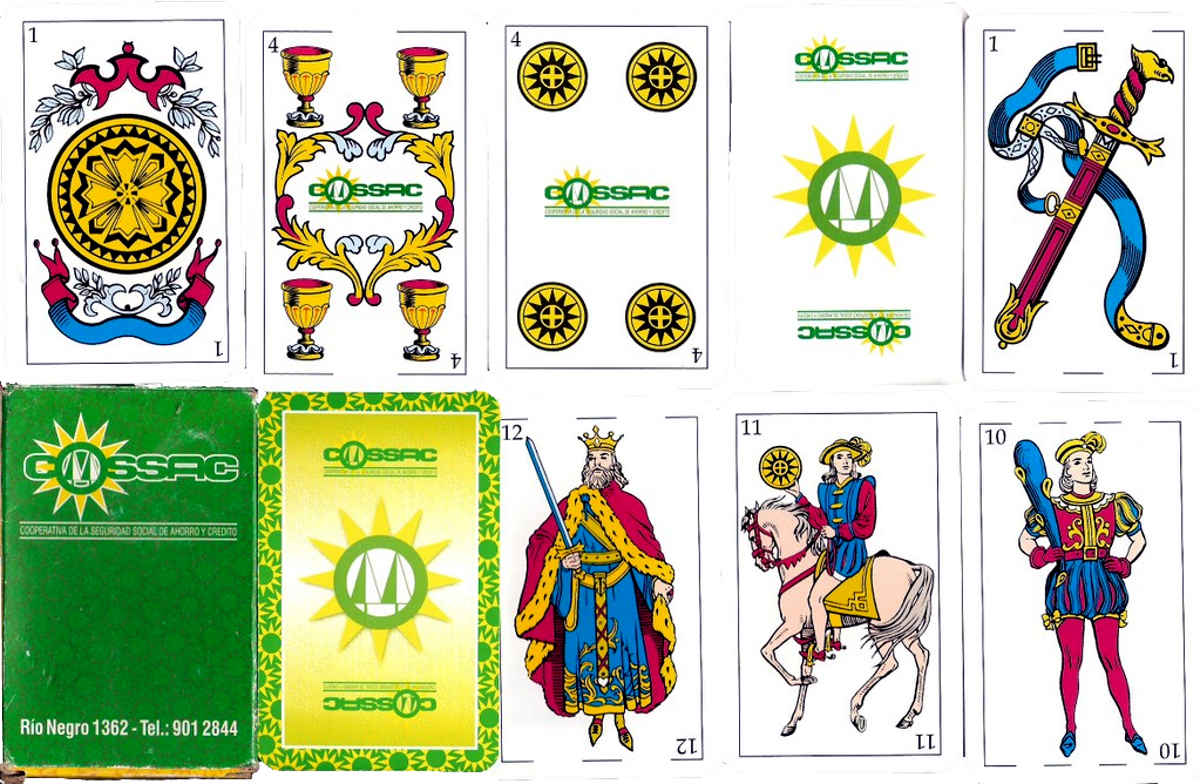 Uruguay playing cards for COSSAC