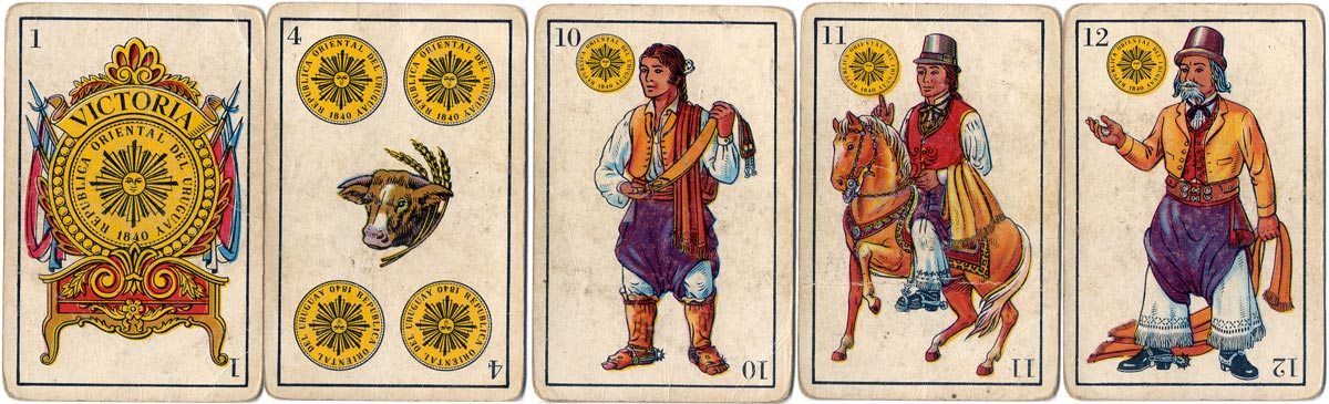 Gaucho Uruguayan Playing Cards - Naipes Uruguayos
