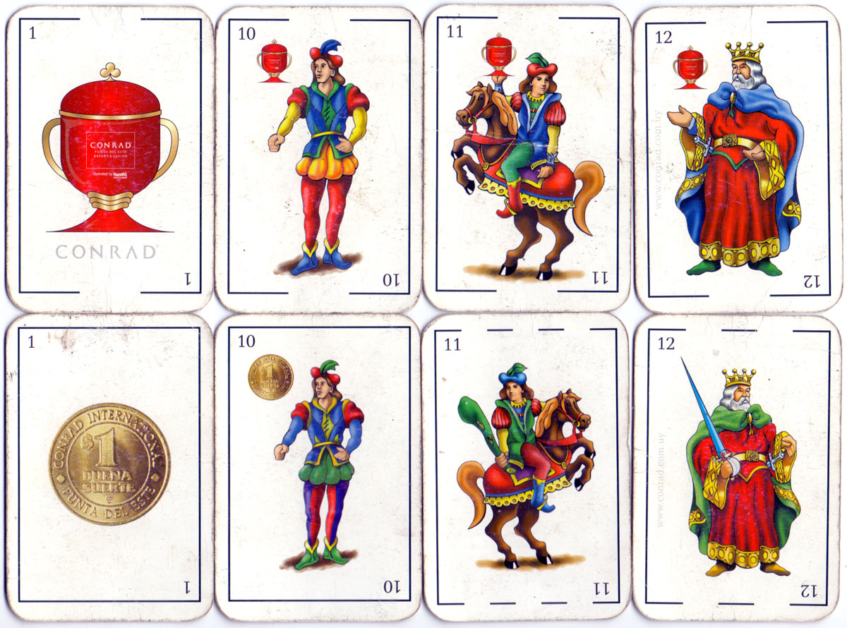 Conrad Punta del Este Casino playing-cards, Uruguay