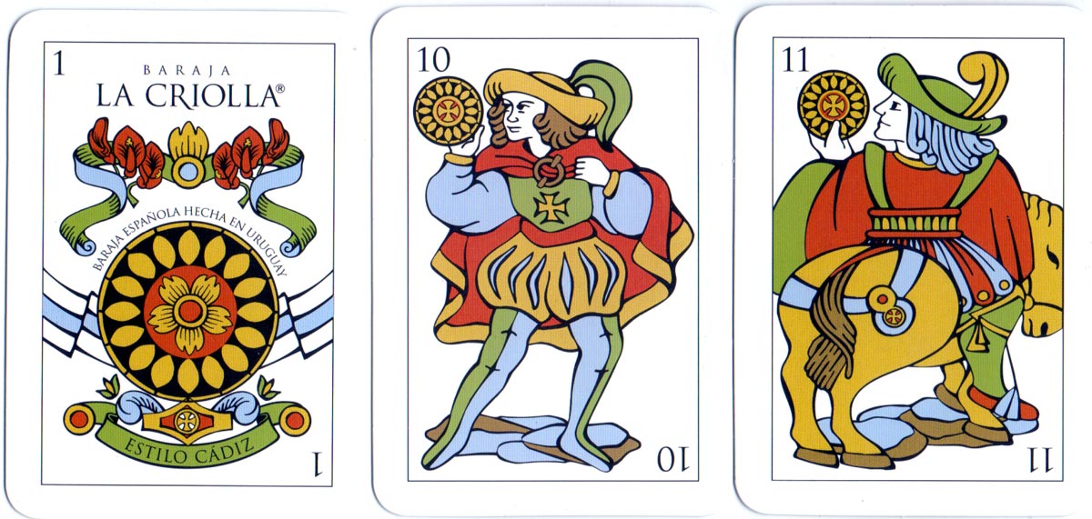 Naipes ‘La Criolla’ designed by Uruguayan graphic designer Anabella Corsi, 2008