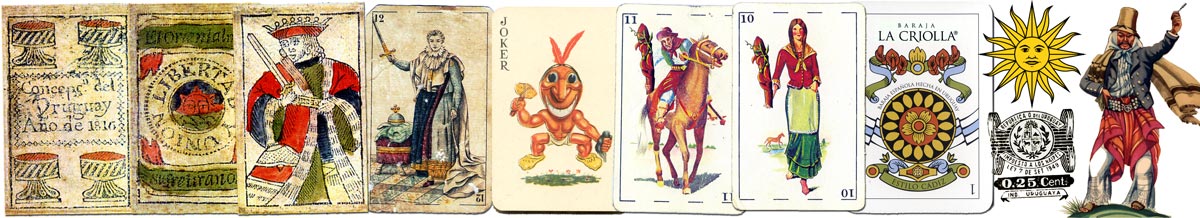 URUGUAYAN PLAYING CARDS - NAIPES URUGUAYOS