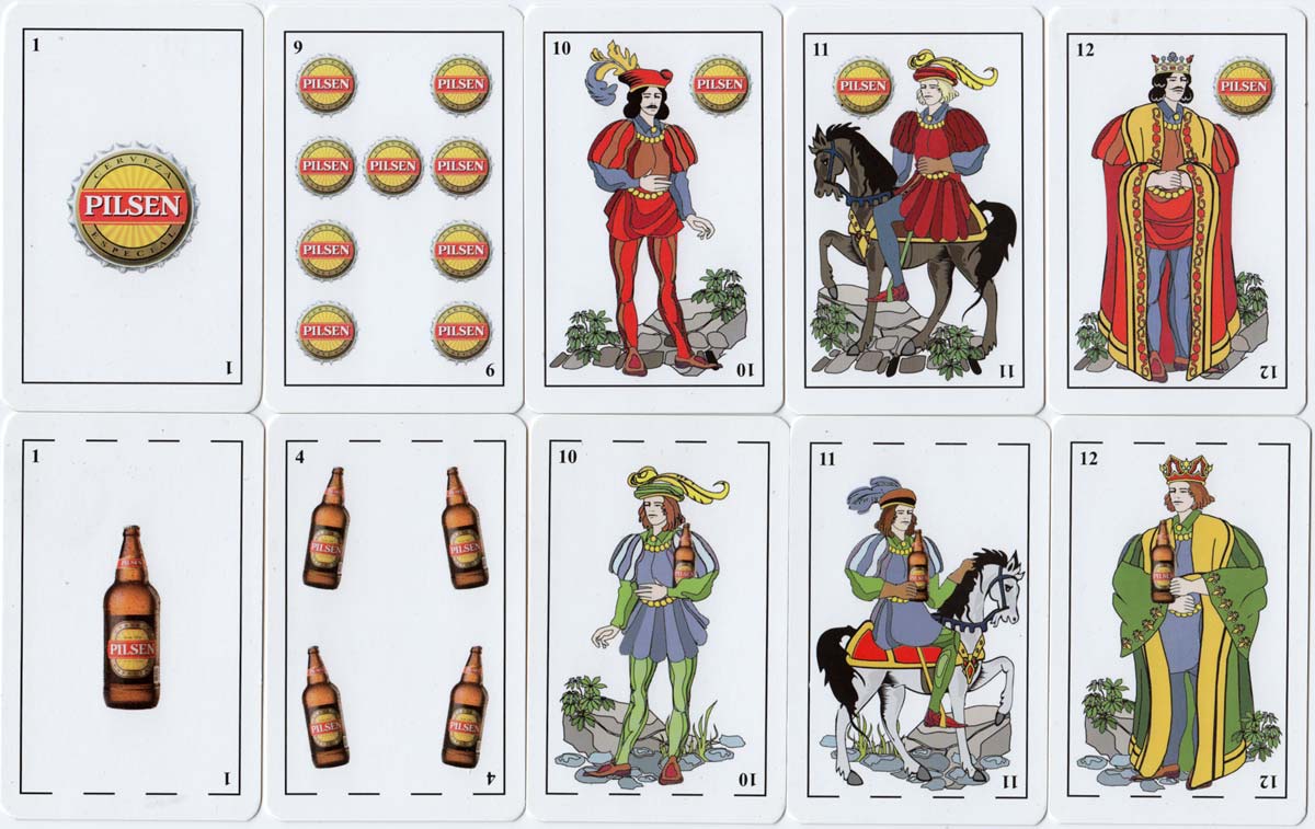 Pilsen Trucofest playing cards, Uruguay, c.2008