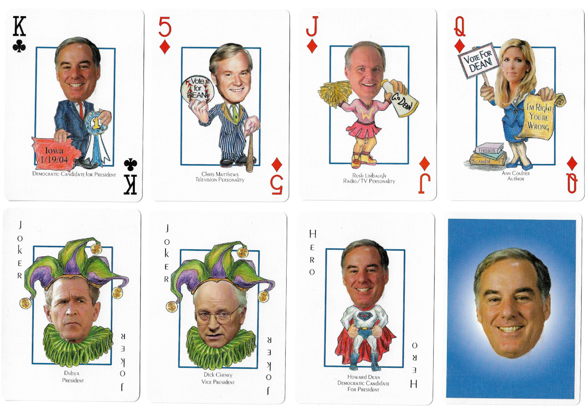 Howard Dean Presidential Deck, 2004