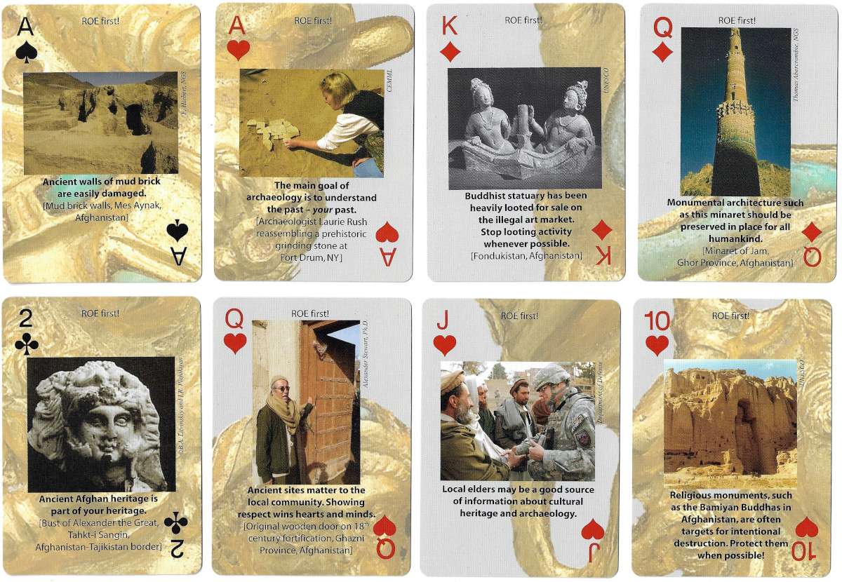 Heritage Preservation Cards Afghanistan deck, 2007