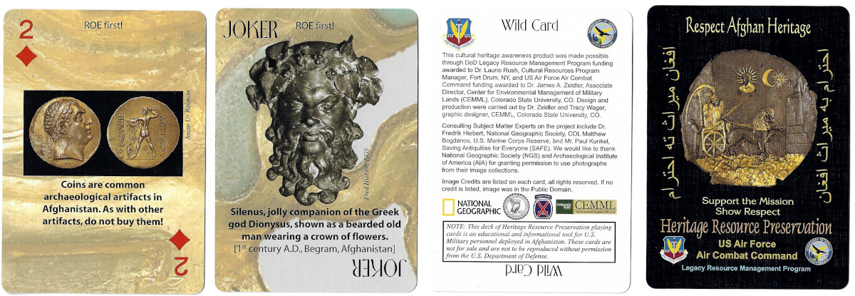 Heritage Preservation Cards Afghanistan deck, 2007