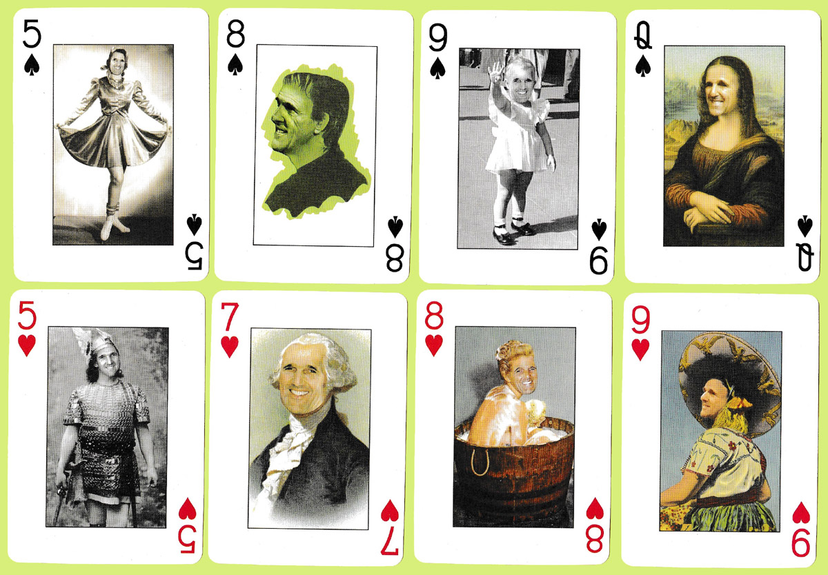 K Deck satirical playing cards, USA, c.2004