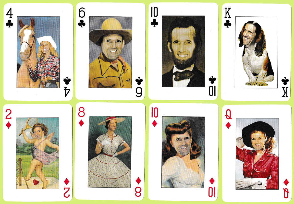 K Deck satirical playing cards, USA, c.2004