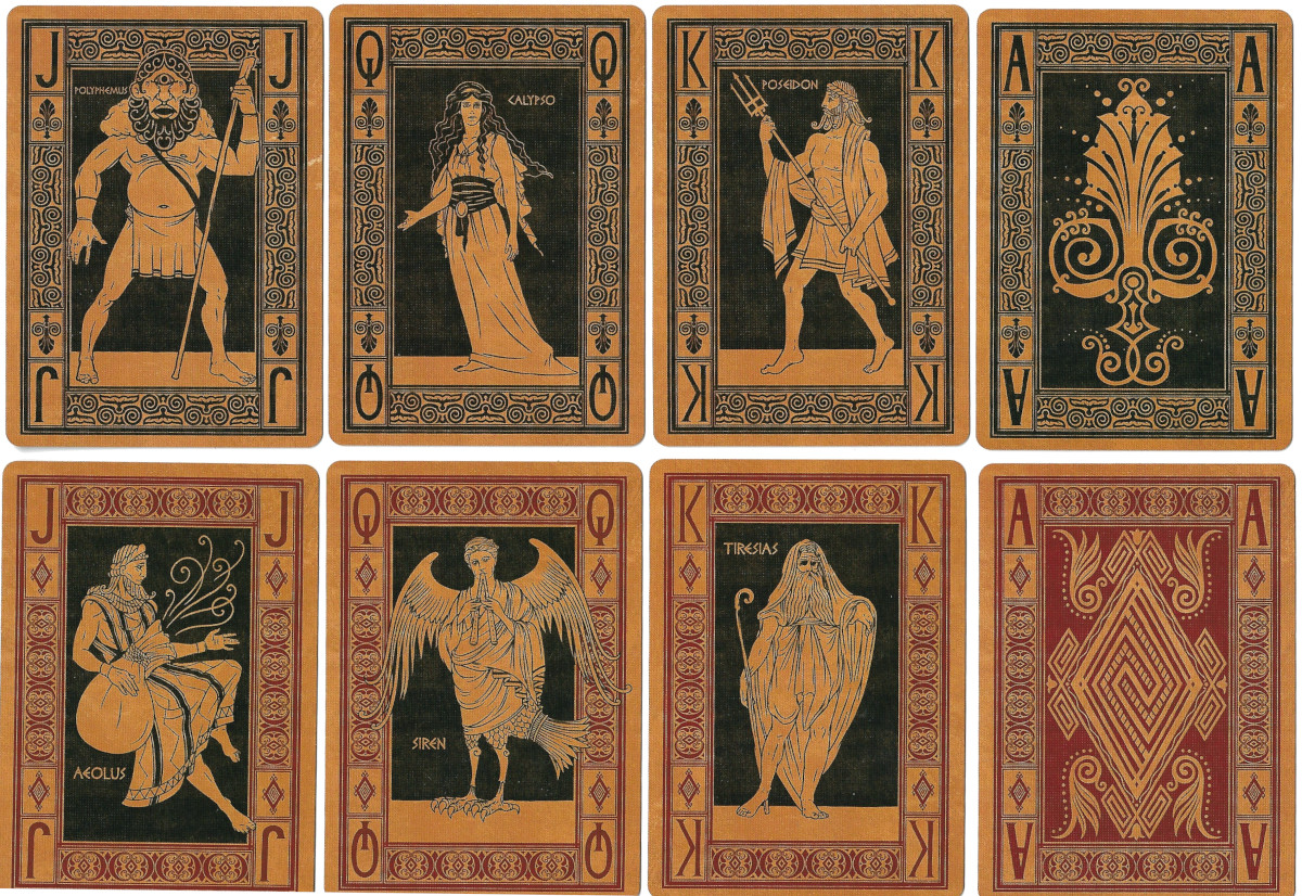 Odyssey Playing Cards created by Jackson Robinson / Kings Wild Project, USA