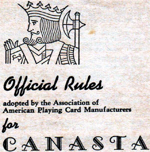 “Canasta” leaflet, c.1951