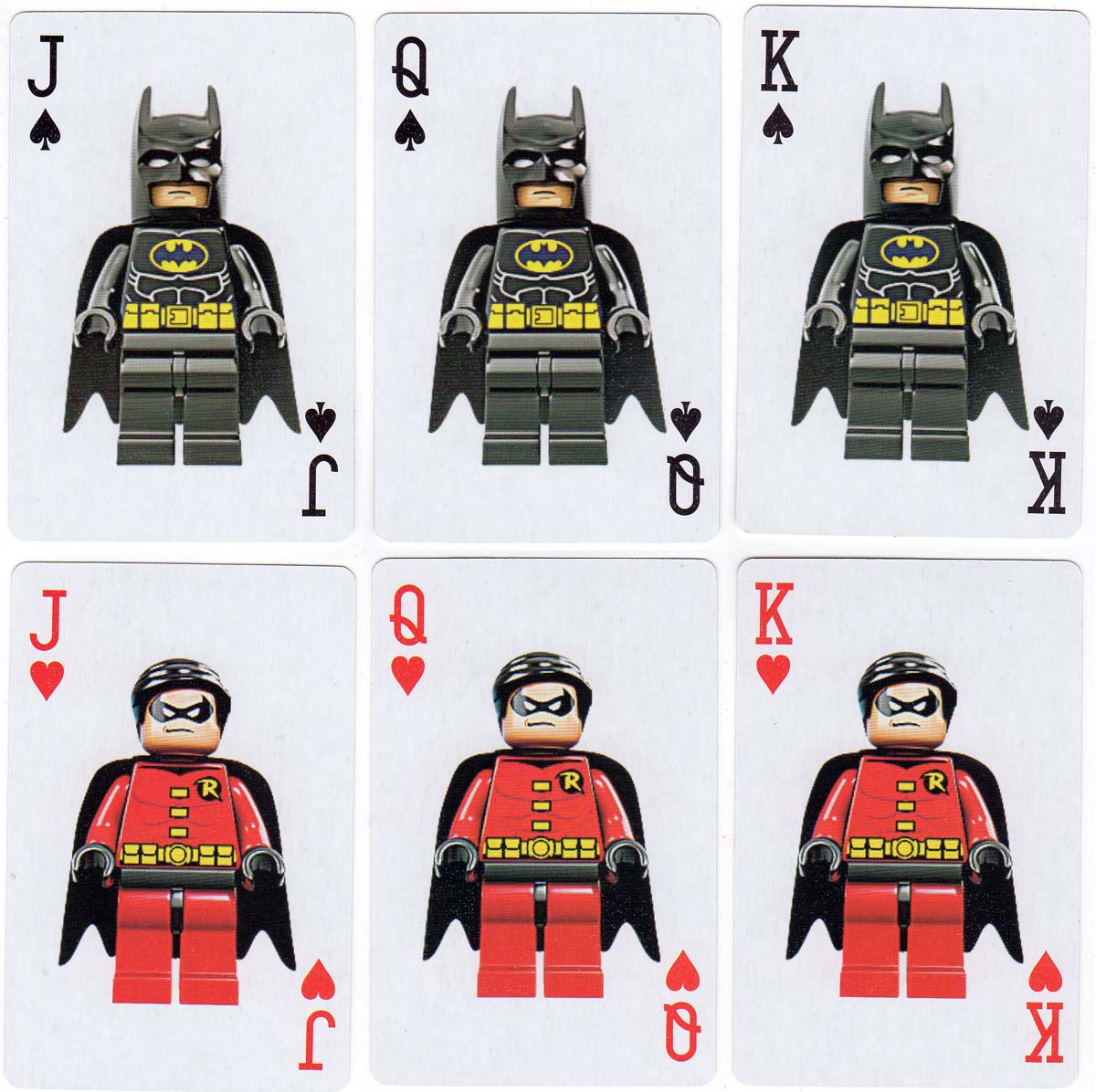 Lego Batman Movie playing cards, 2017
