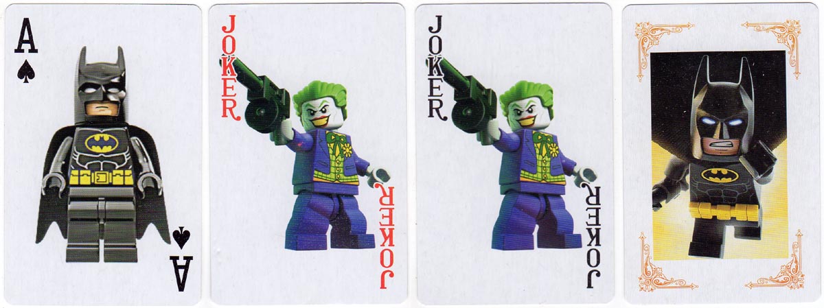 Lego Batman Movie playing cards, 2017