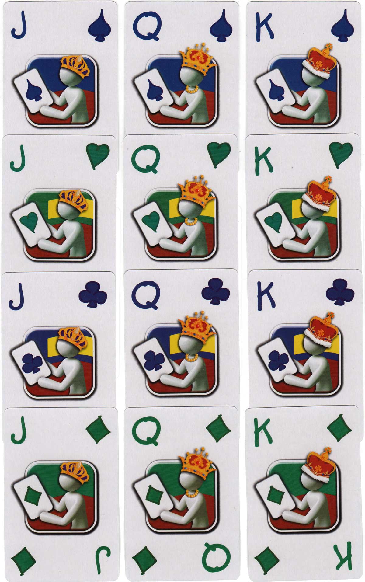 Benadryl® family fun playing cards published by Johnson & Johnson