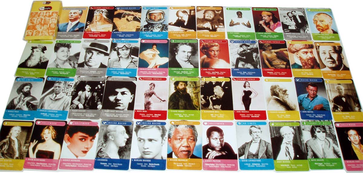 The Biography Channel Card Game, 2002 The Biography Channel Card Game, 2002