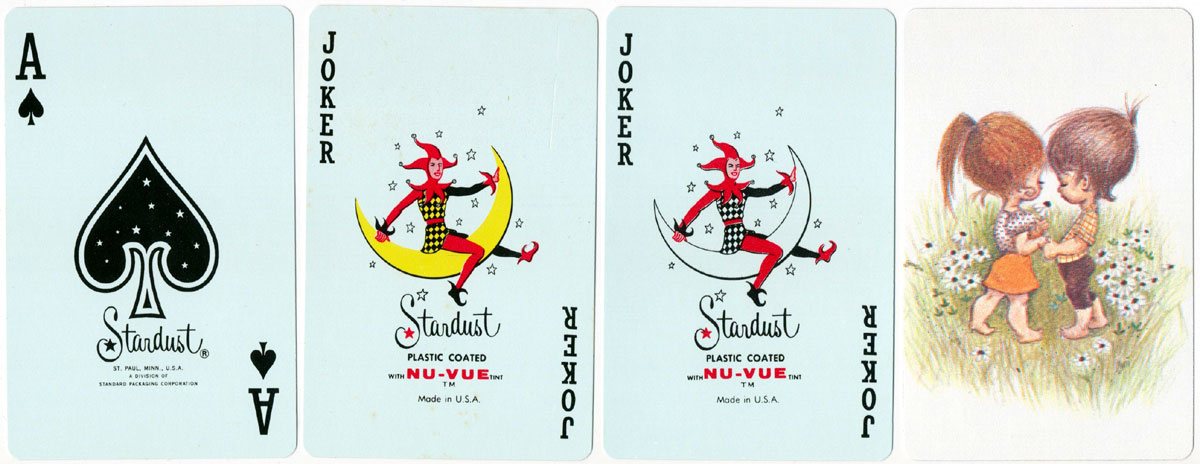 “Stardust” brand manufactured for Stancraft by Brown & Bigelow, c.1970