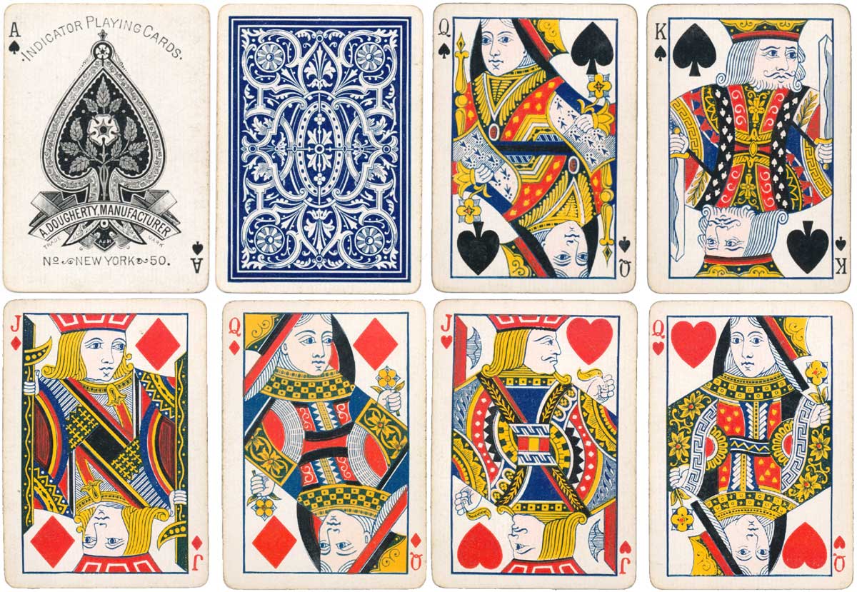 A. Dougherty's 'Indicator No.50' playing cards