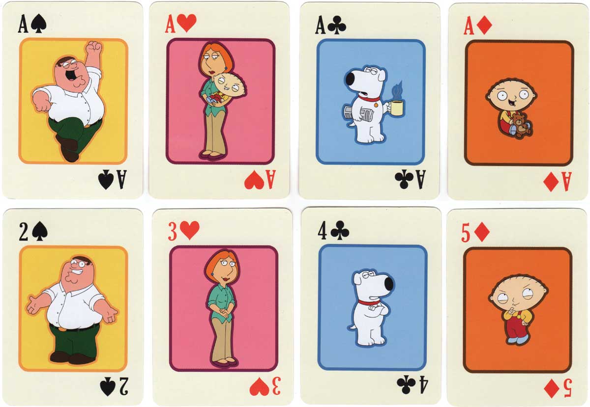 “Family Guy” merchandise deck licensed and copyright by Fox 2010 Family Guy merchandise deck licensed and copyright by Fox 2010