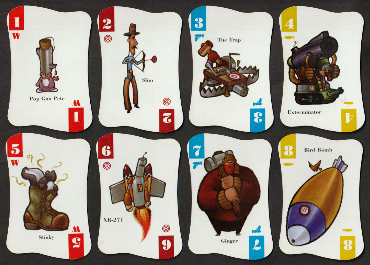 War ergonomic playing cards by The New Deal Playing Card Co.,,USA, c.2000