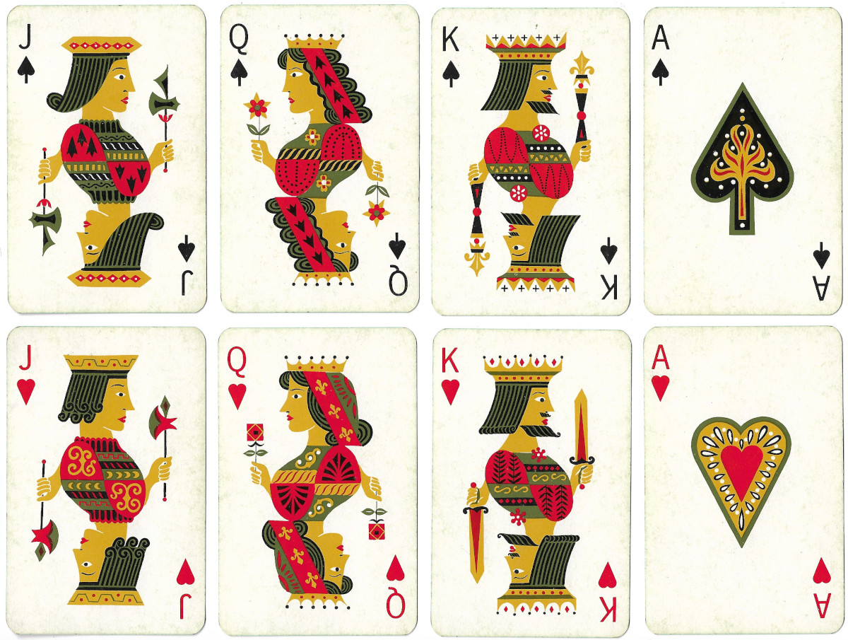 Hallmark playing cards, c.1960