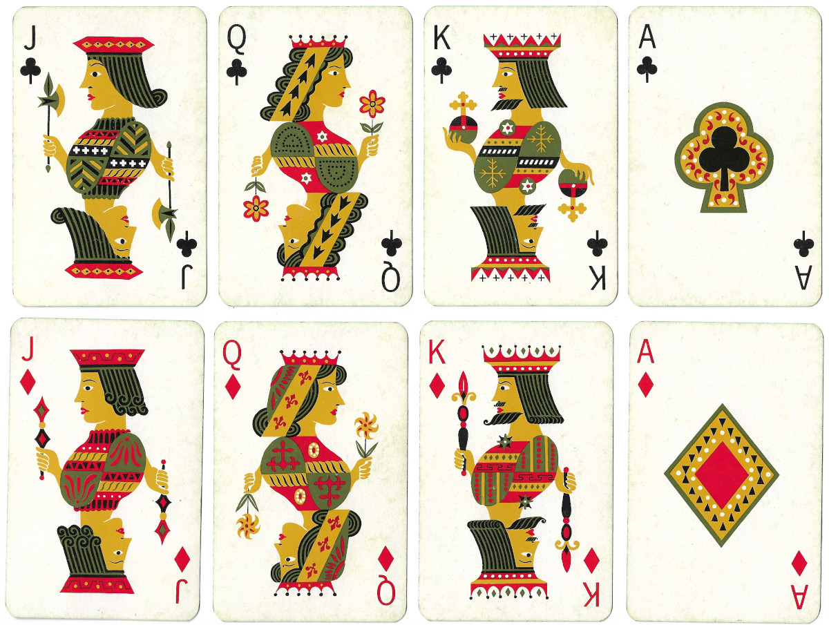 Hallmark playing cards, c.1960