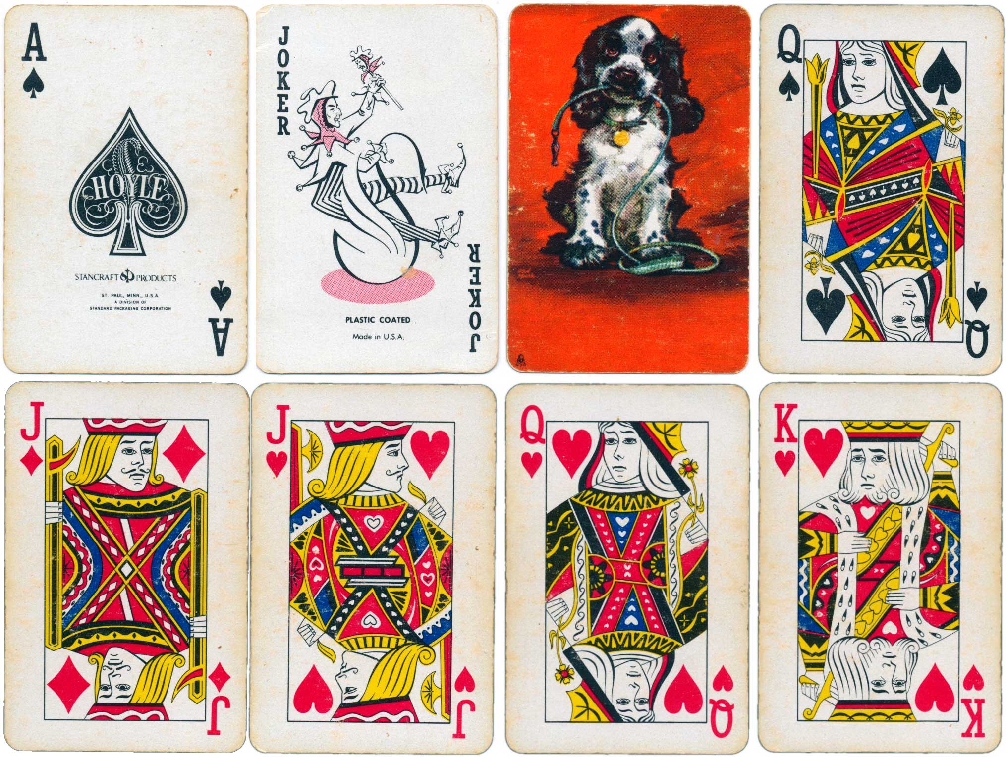 1987 Playing Cards Deck Limited Edition & Clear Protective Playing Cards Case 