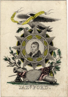 Ace of Spades by Jazaniah Ford, c.1824