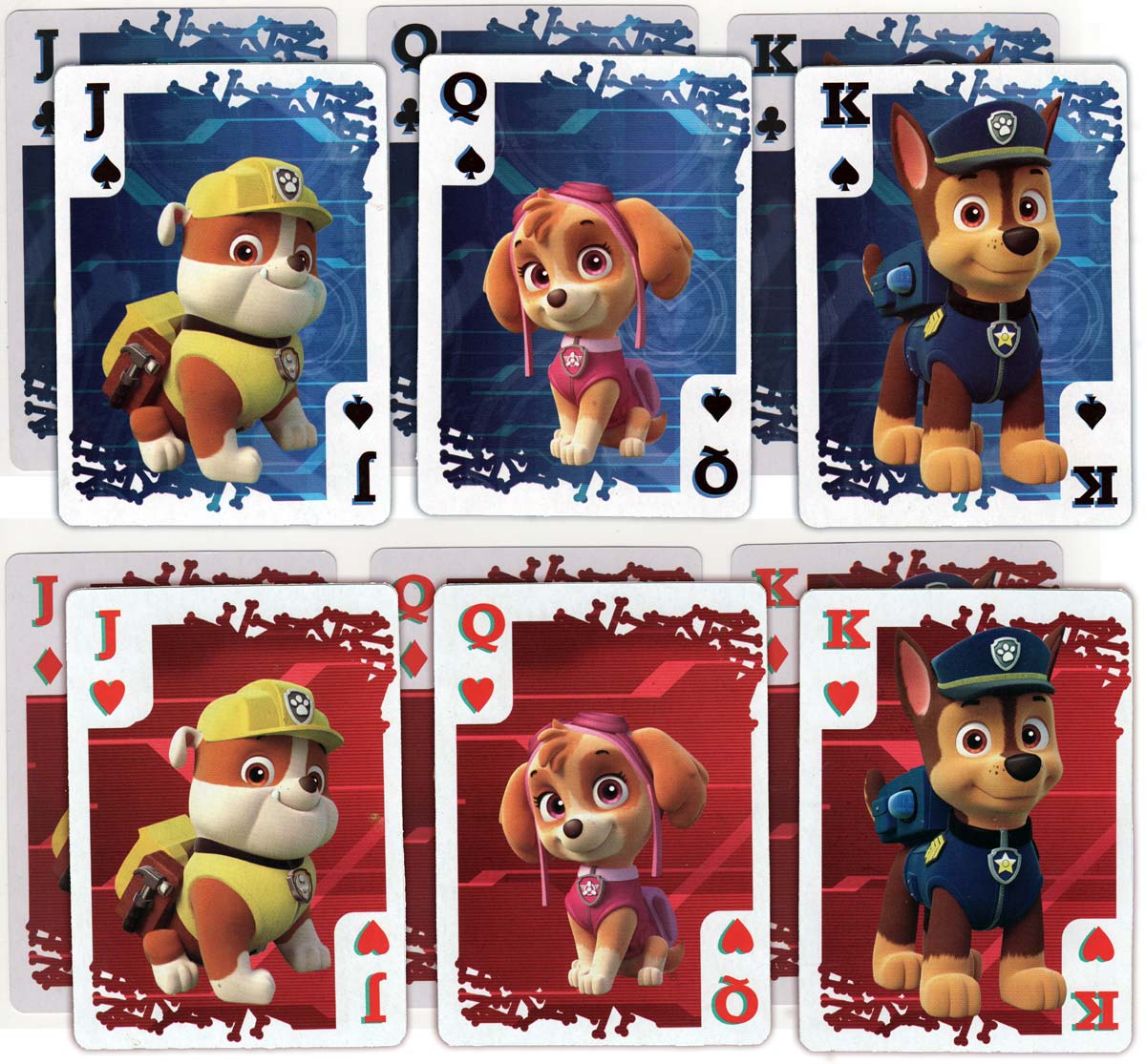 Paw Patrol Jumbo Playing Cards by Cardinal 2016 Paw Patrol Jumbo Playing Cards by Cardinal 2016
