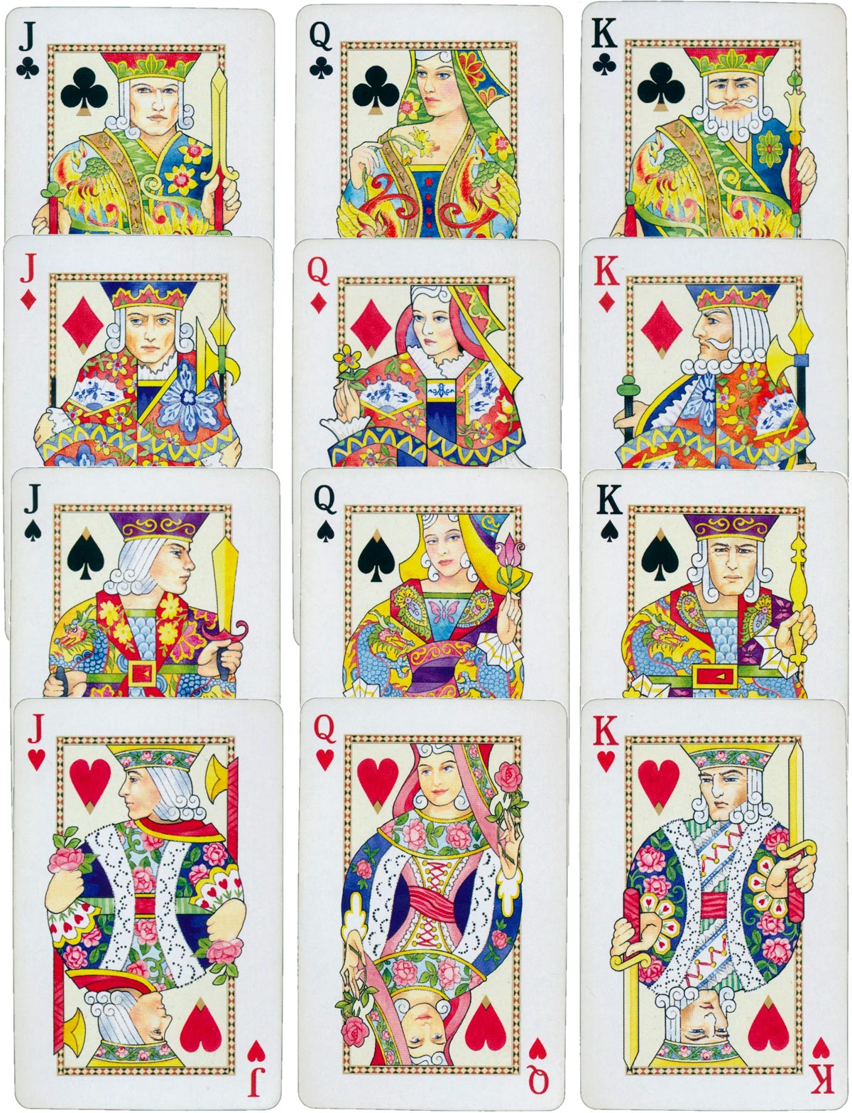 ‘Geisha Girls’ playing cards published by Punch Studio, Culver City, CA., 2013