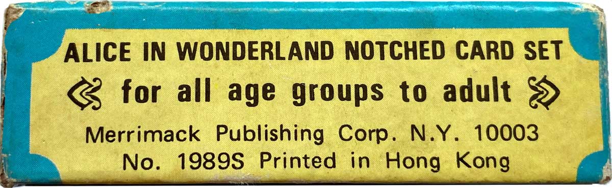 Alice in Wonderland Notched Card Set featuring John Tenniel illustrations Alice in Wonderland Notched Card Set featuring John Tenniel illustrations