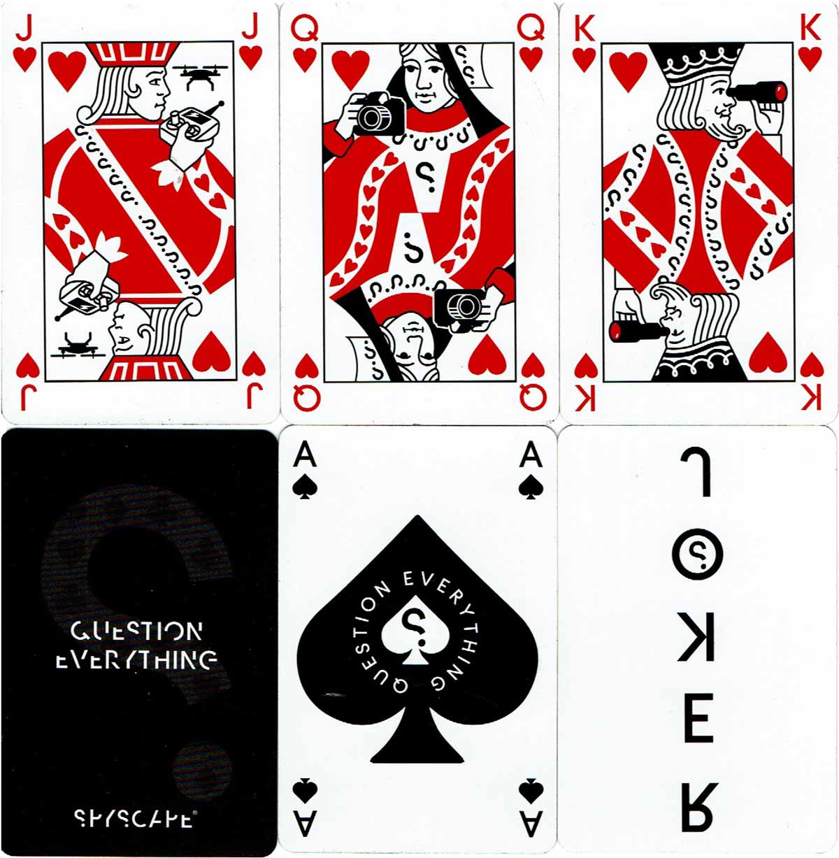 Spyscape Playing Cards, 2018