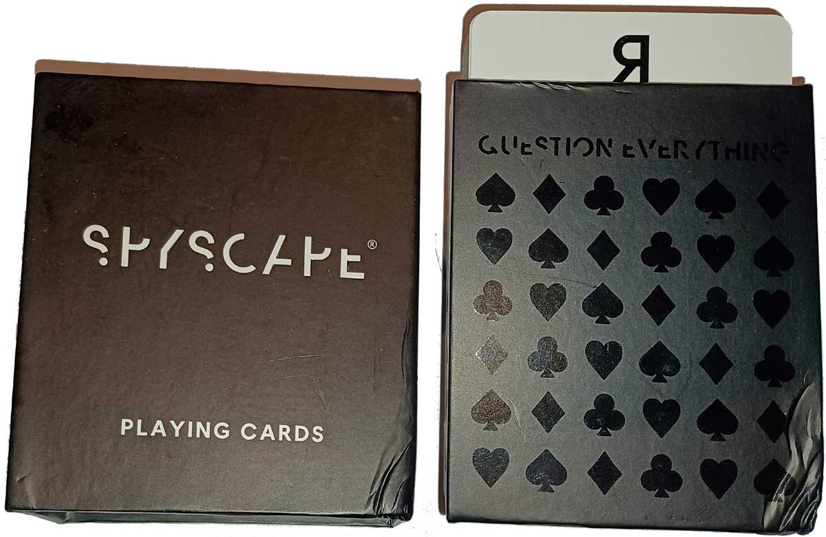 Spyscape Playing Cards, 2018