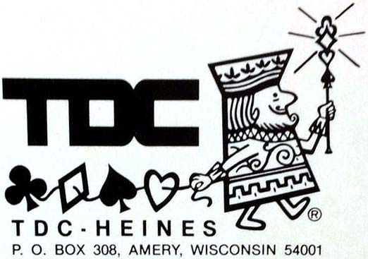 TDC-Heines logo, c.1975 TDC-Heines logo, c.1975