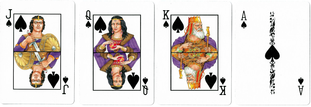 Armenian Dynasties playing cards produced by USPCC / Bicycle