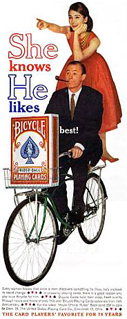 Bicycle advert